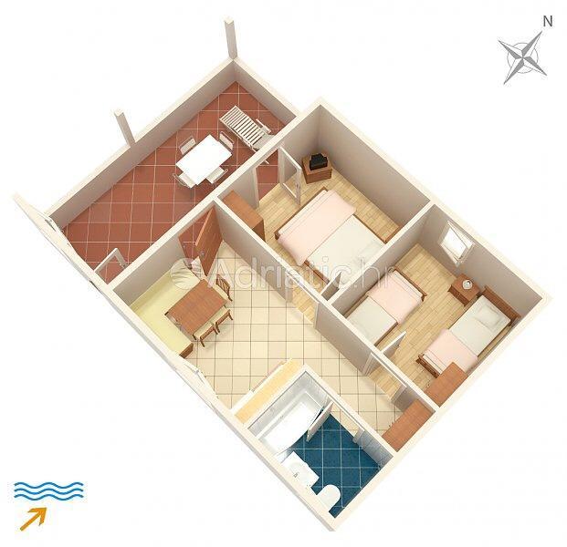 Apartment Mirela San Pietro di Brazza Esterno foto